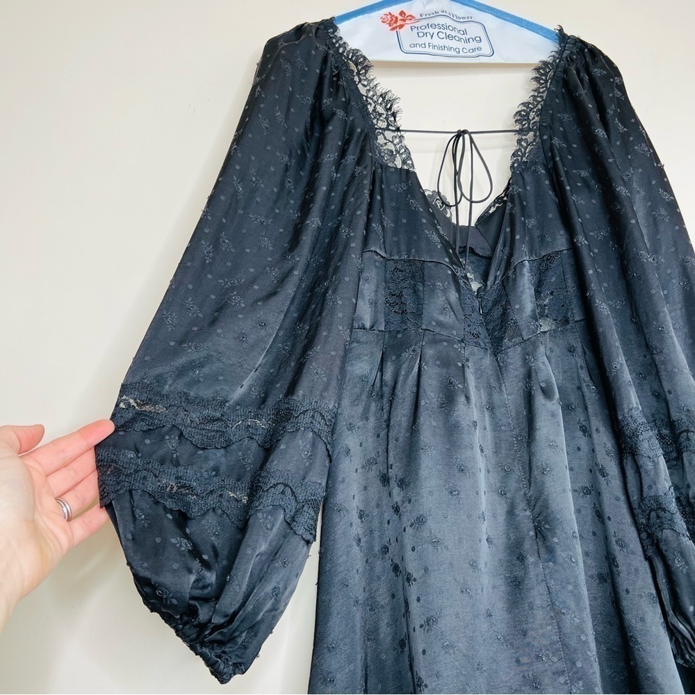 🍋 For Love and Lemons Natalie Dress in Black - Picture 15 of 16